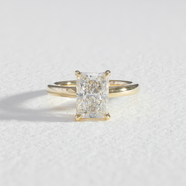 Sofia | Radiant Cut Diamond Solitaire Engagement Ring