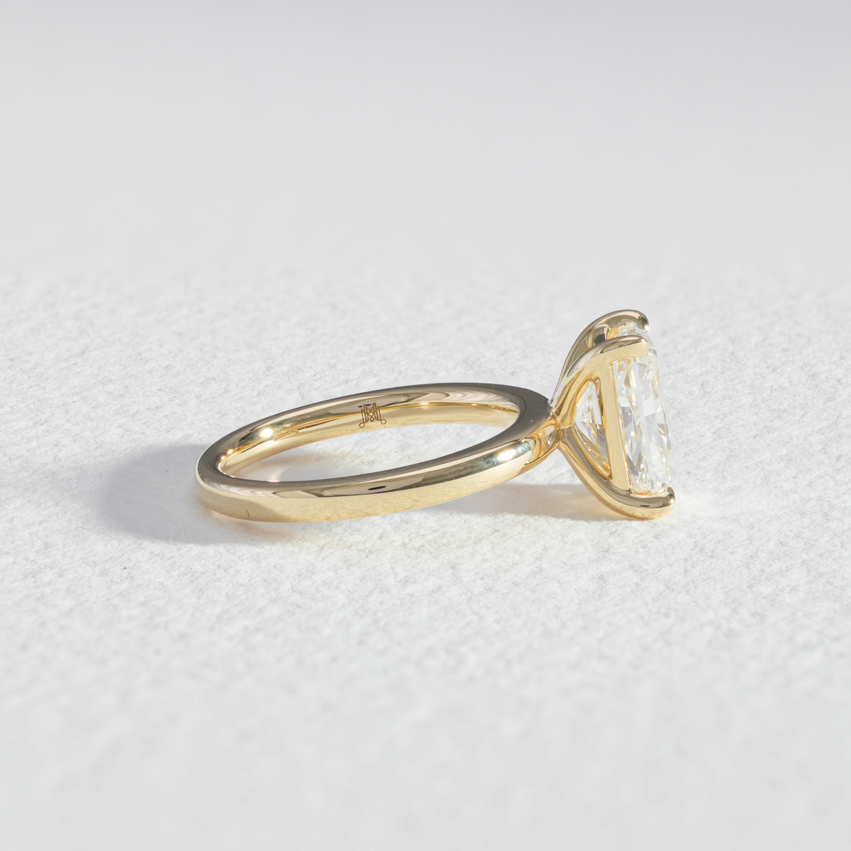 Sofia | Radiant Cut Diamond Solitaire Engagement Ring
