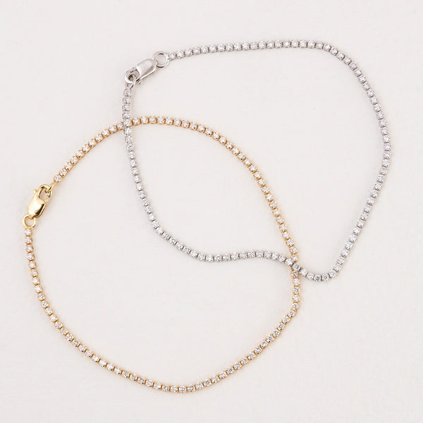 1.25ct Petite Tennis Diamond Bracelet