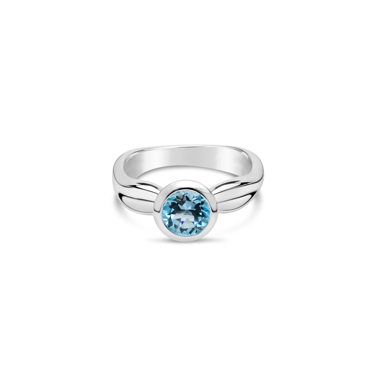 Ebb Tide Blue Topaz Ring