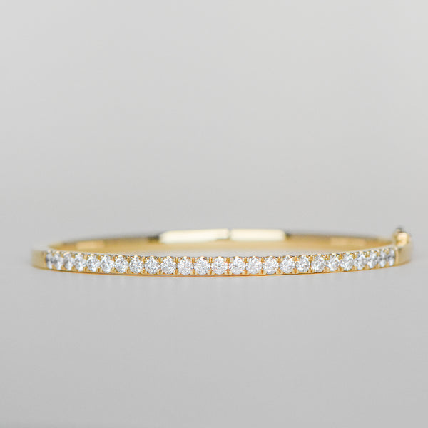 Diamond Set Bangle