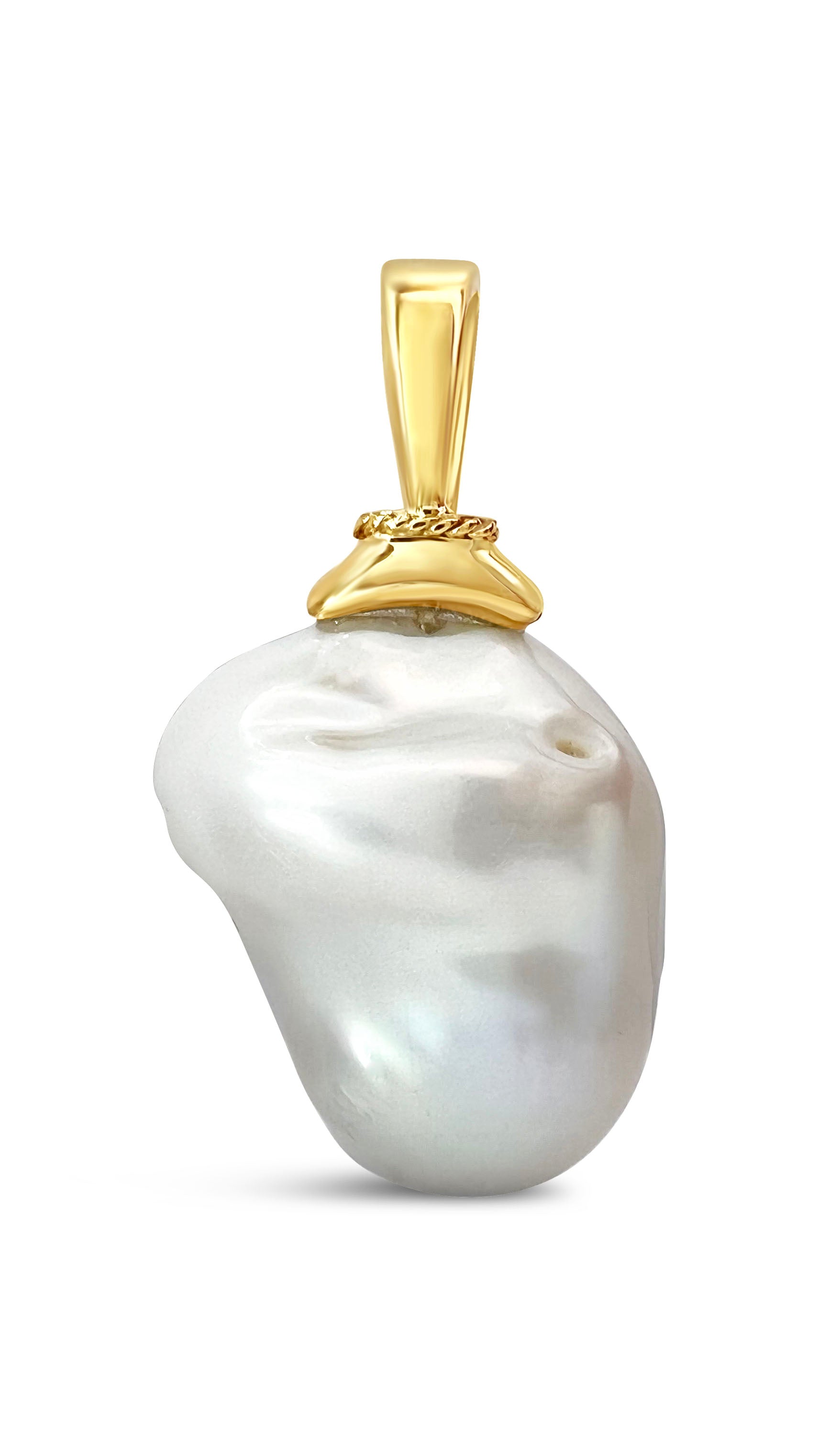 Freshwater Baroque Pearl Enhancer Pendant