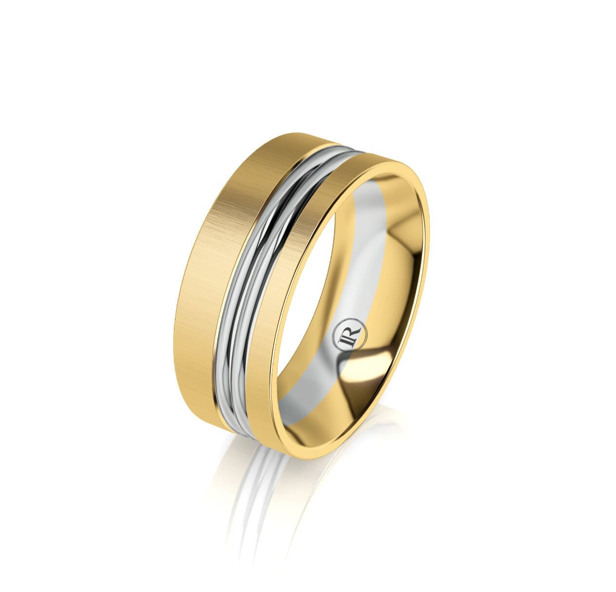 Gold Men's Ring Style IN1222