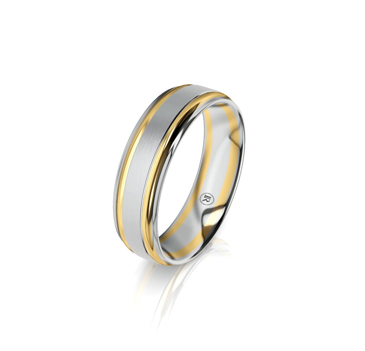 Gold Men's Ring Style IN1240