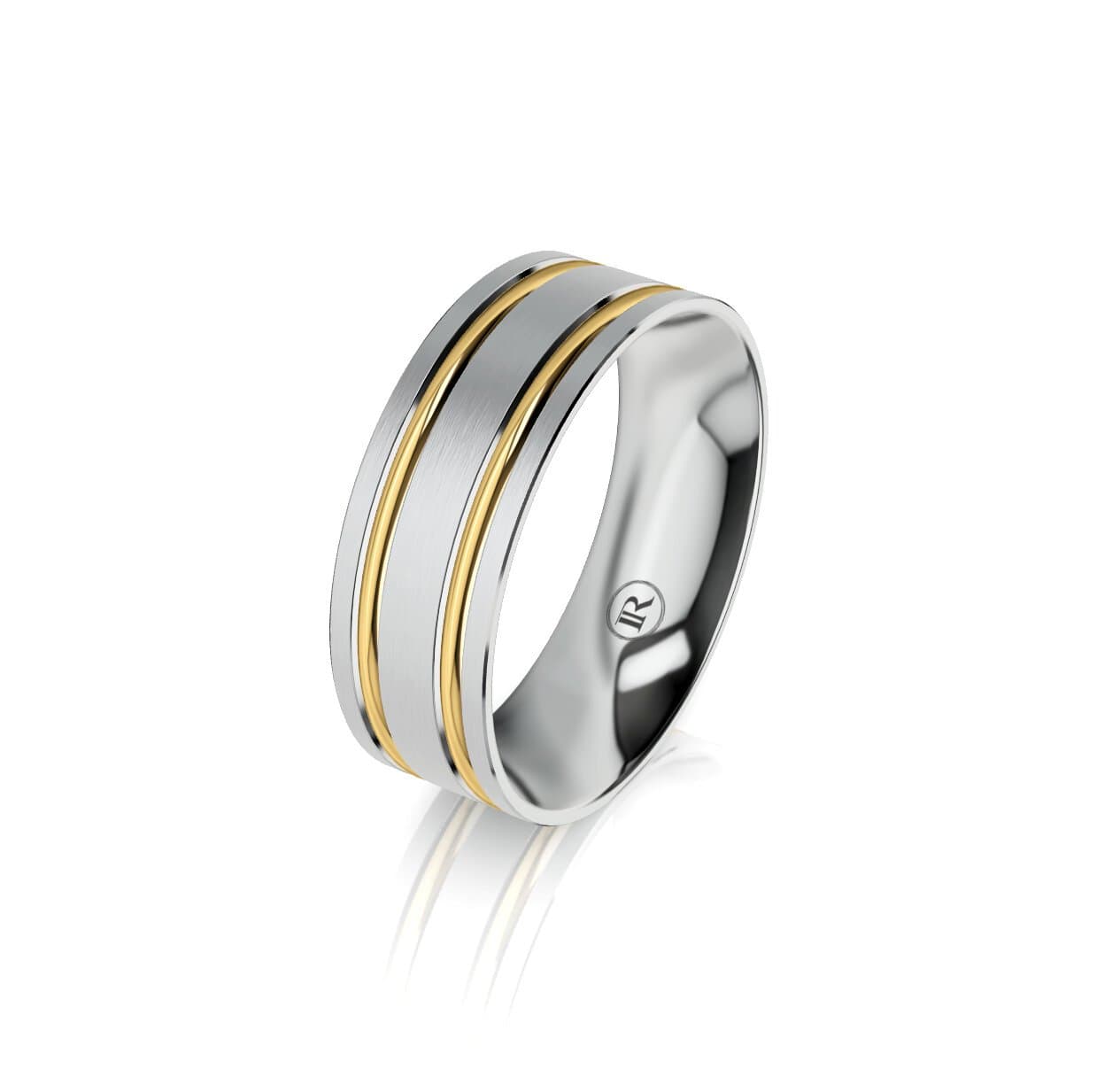 Gold Men's Ring Style IN1406