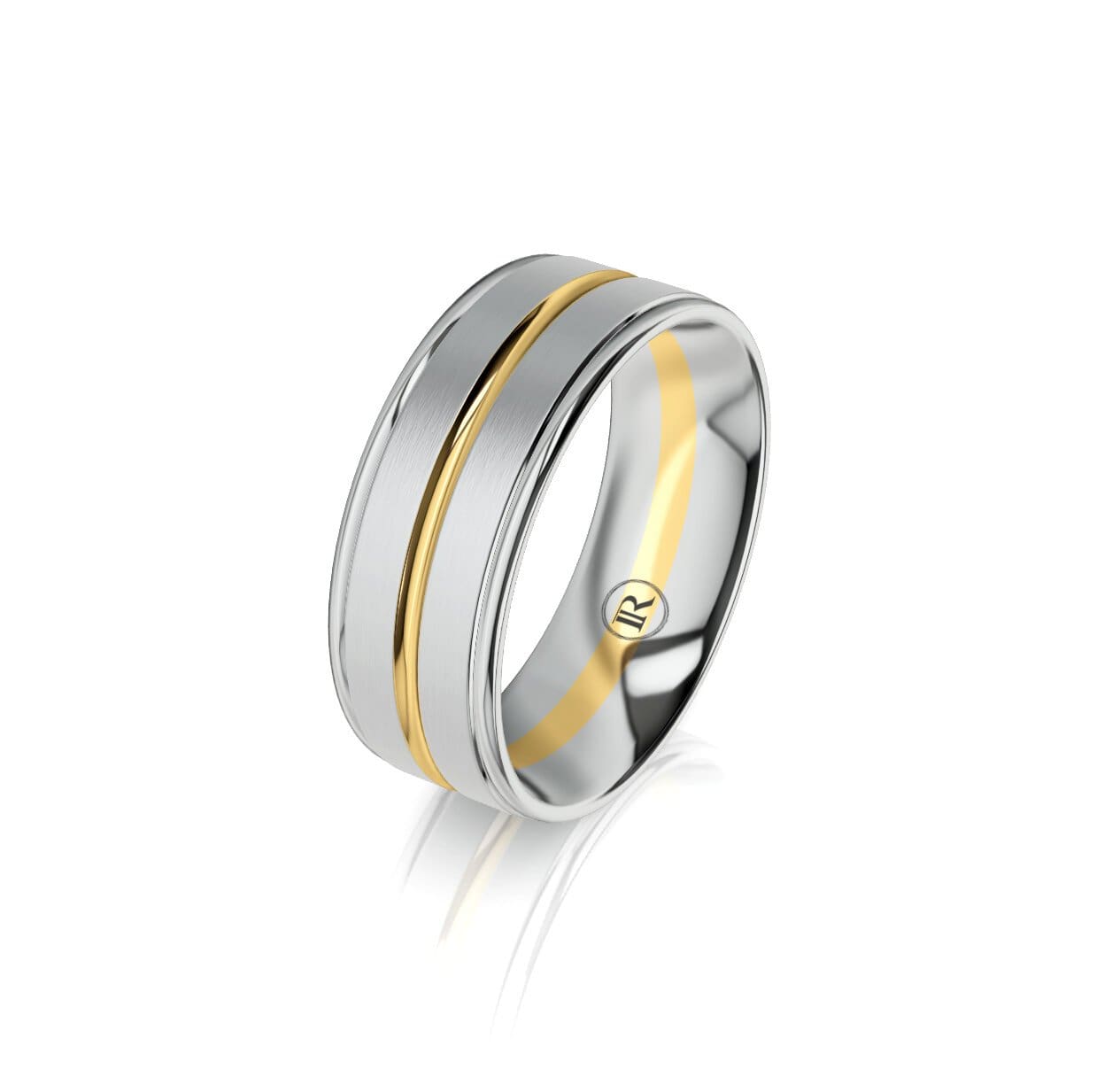 Gold Men's Ring Style IN1418