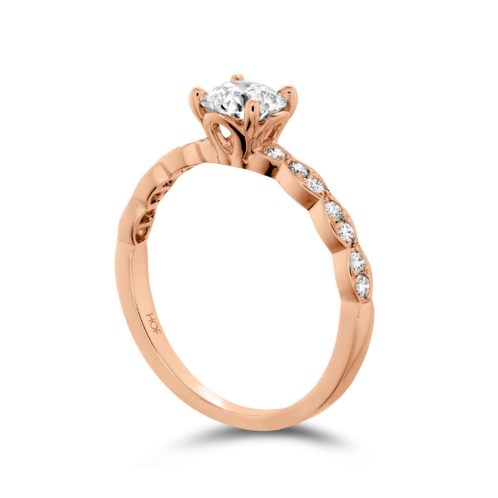 Hearts On Fire Lorelei Floral Engagement Ring