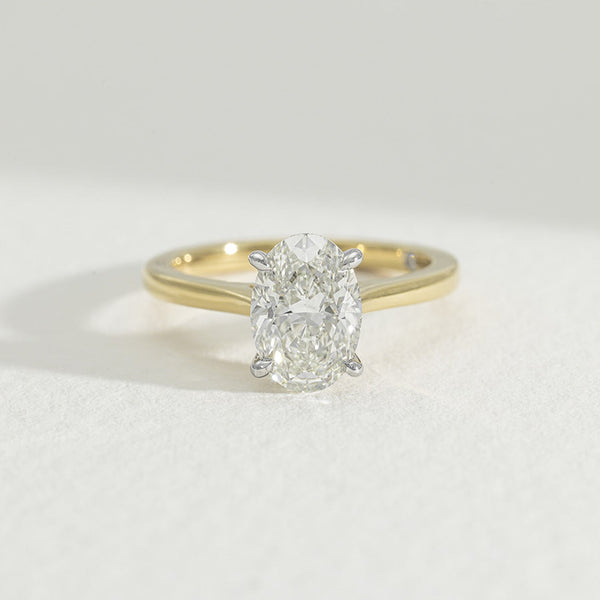Helena | 2ct Oval Natural Diamond Engagement Ring