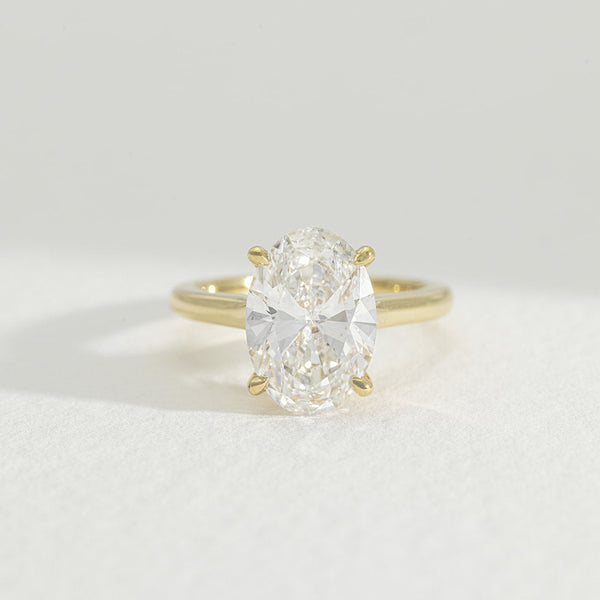 Helena | 4ct Oval Lab Grown Diamond Engagement Ring