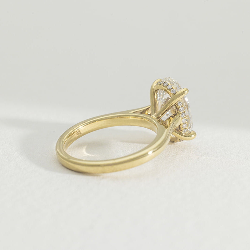 Helena | 4ct Oval Lab Grown Diamond Engagement Ring