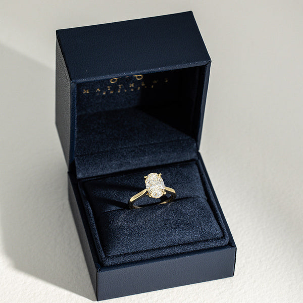 Helena | 2.5ct Oval Lab Grown Diamond Engagement Ring