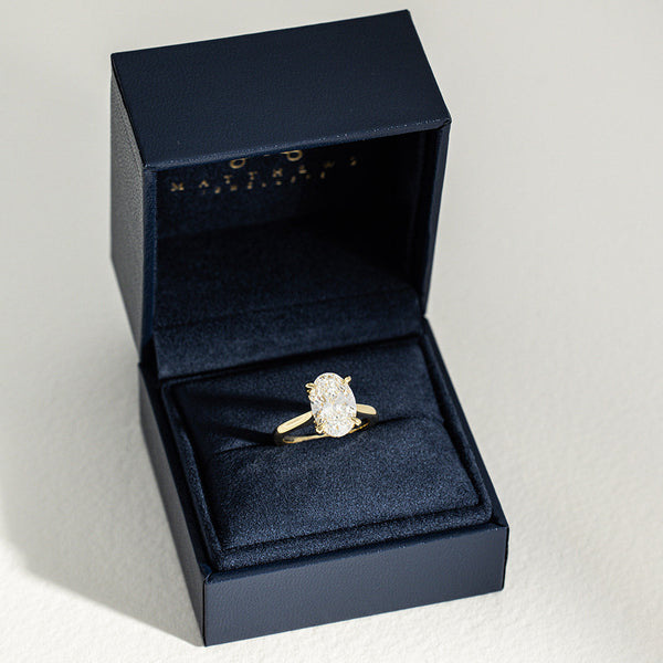 Helena | 3.56ct Oval Lab Grown Diamond Engagement Ring