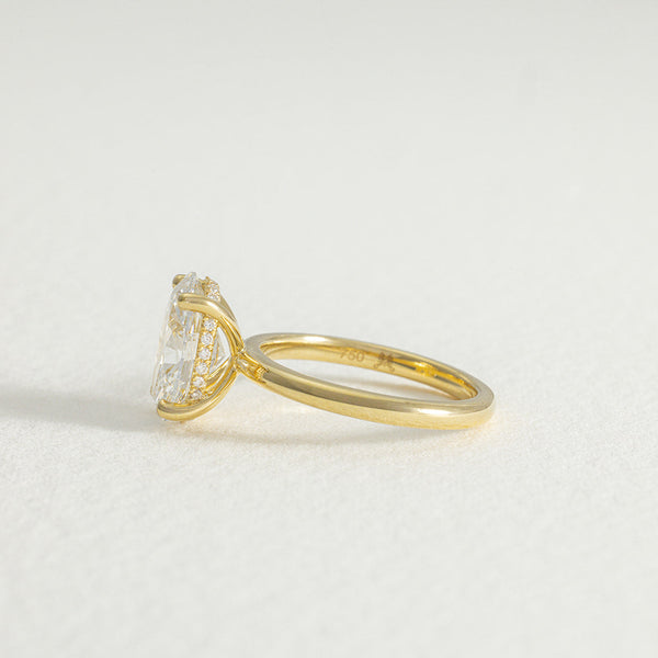 Helena | 3.07ct Oval Lab Grown Diamond Engagement Ring