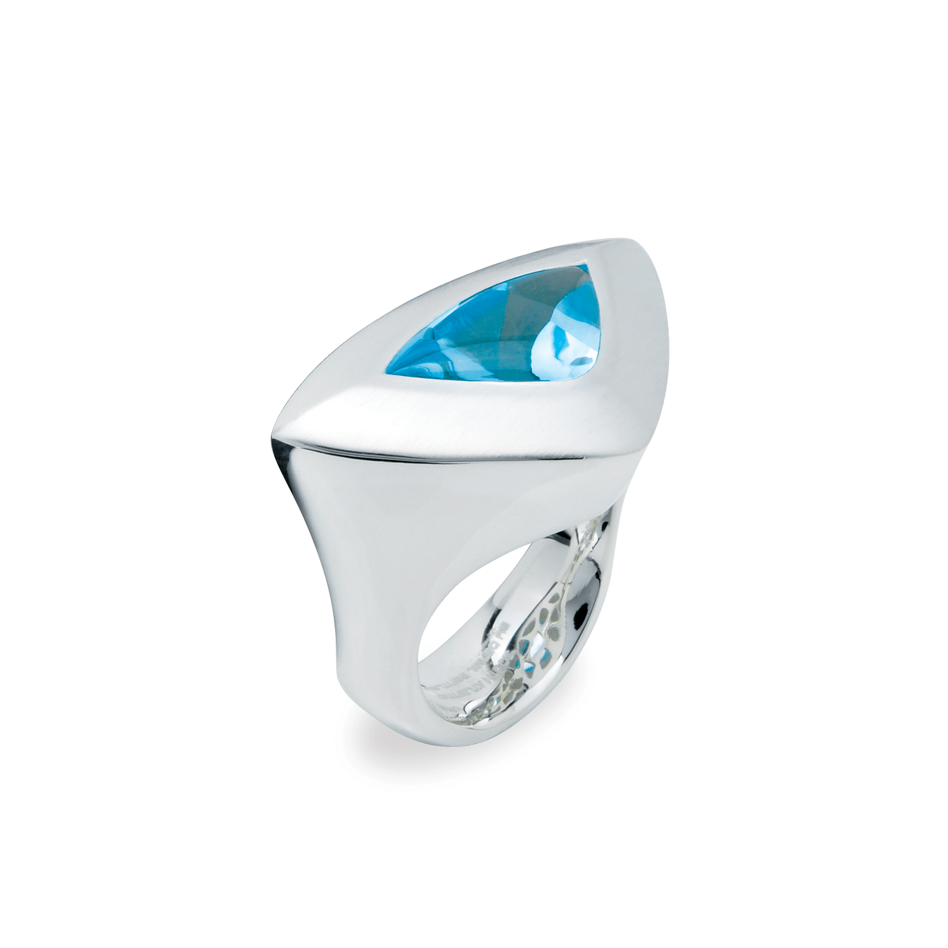South Atlantic Blue Topaz Ring