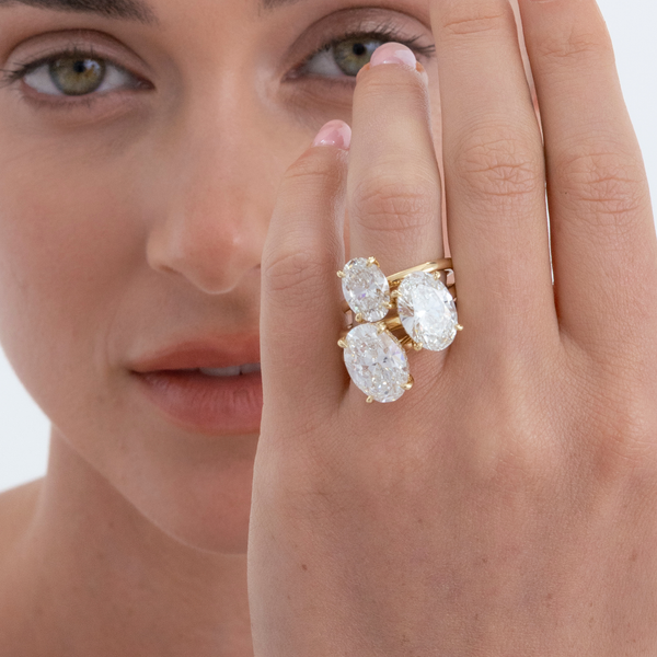 Helena | Oval Diamond Solitaire Engagement Ring