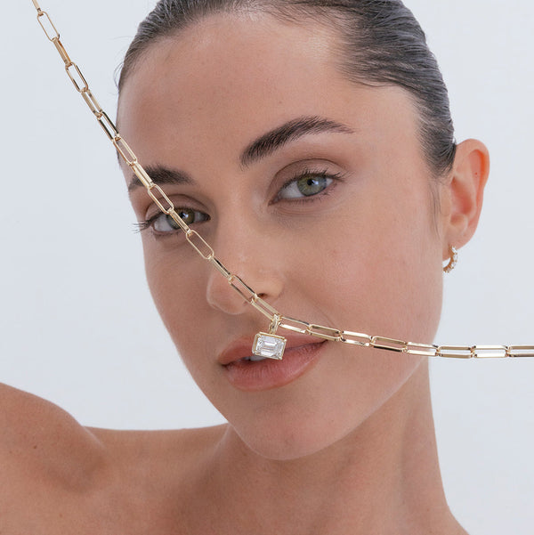 Allure Emerald Cut Diamond Enhancer