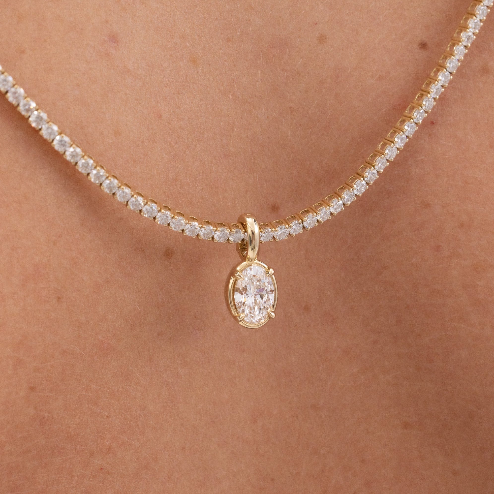 Allure Oval Diamond Enhancer | Available Now