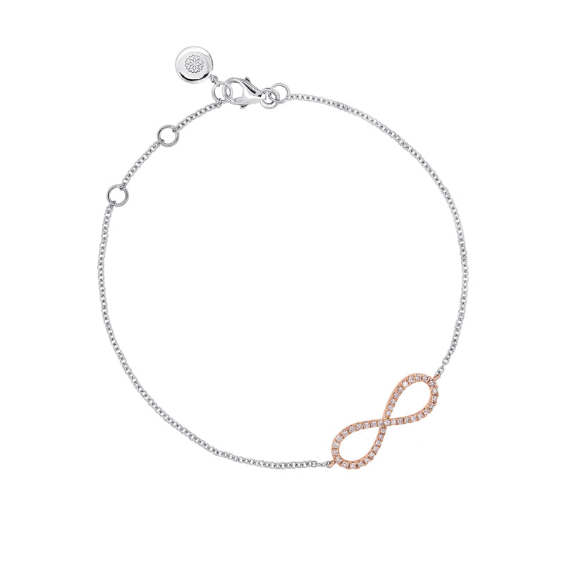 Blush Infinite Love Bracelet - Matthews Jewellers