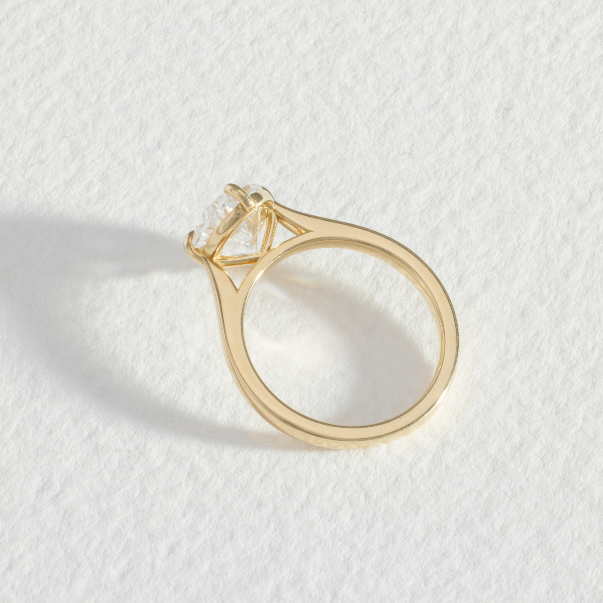Compass Helena | Oval Diamond Solitaire Engagement Ring