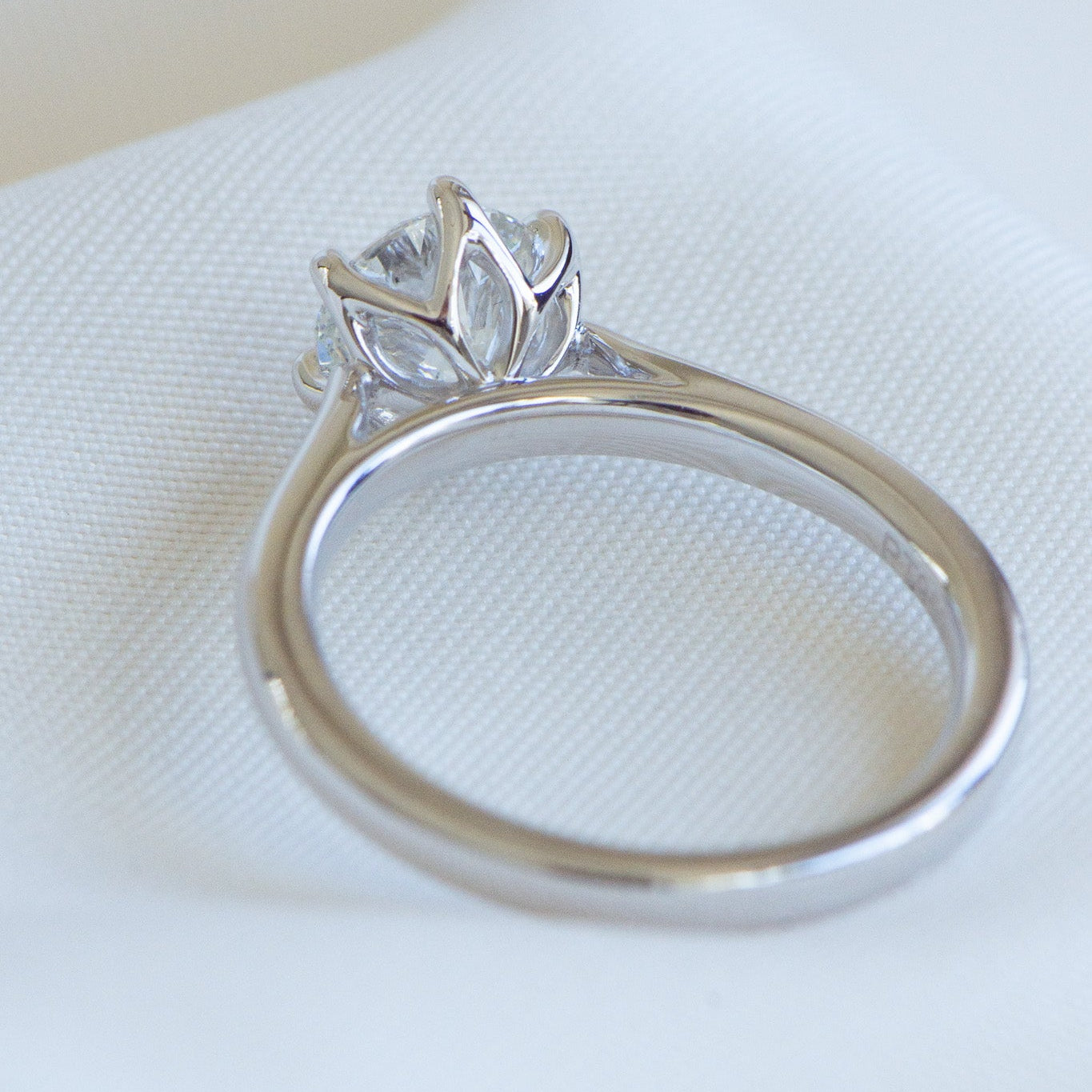 Round brilliant natural diamond engagement ring, Heritage Dawn 1.20ct, GIA certified, Matthews Jewellers