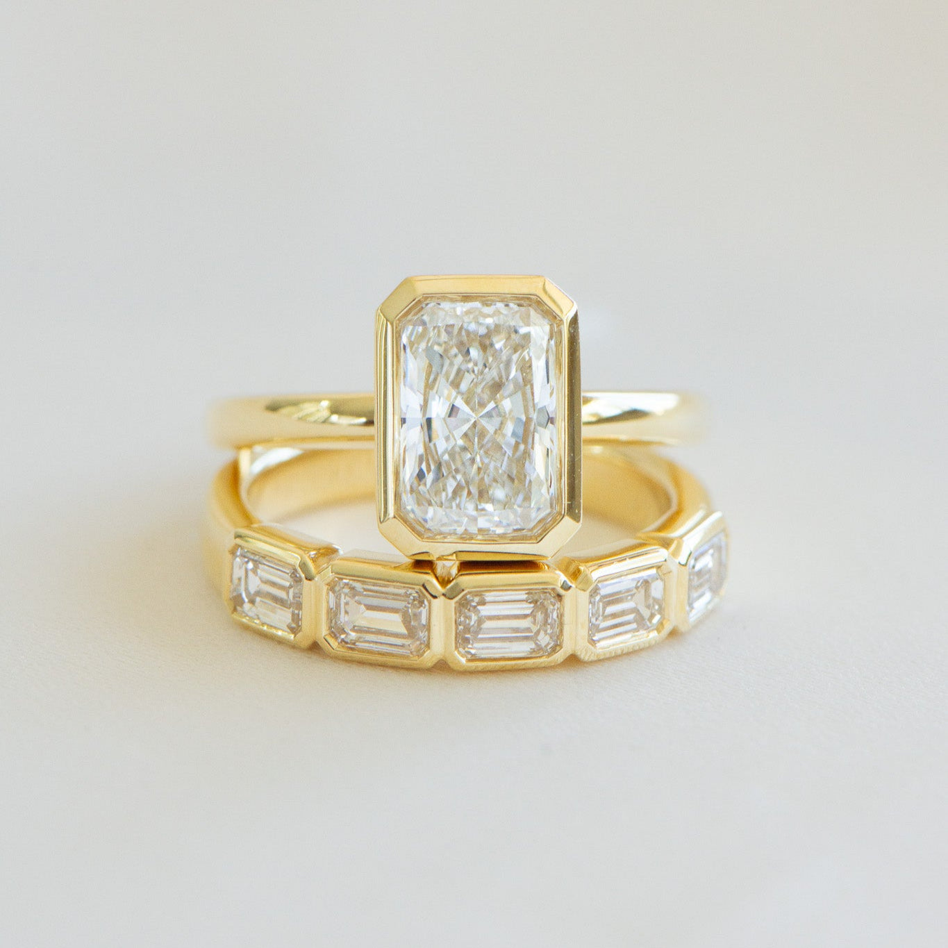 Sofia | 2.21ct Radiant Lab Diamond Engagement Ring