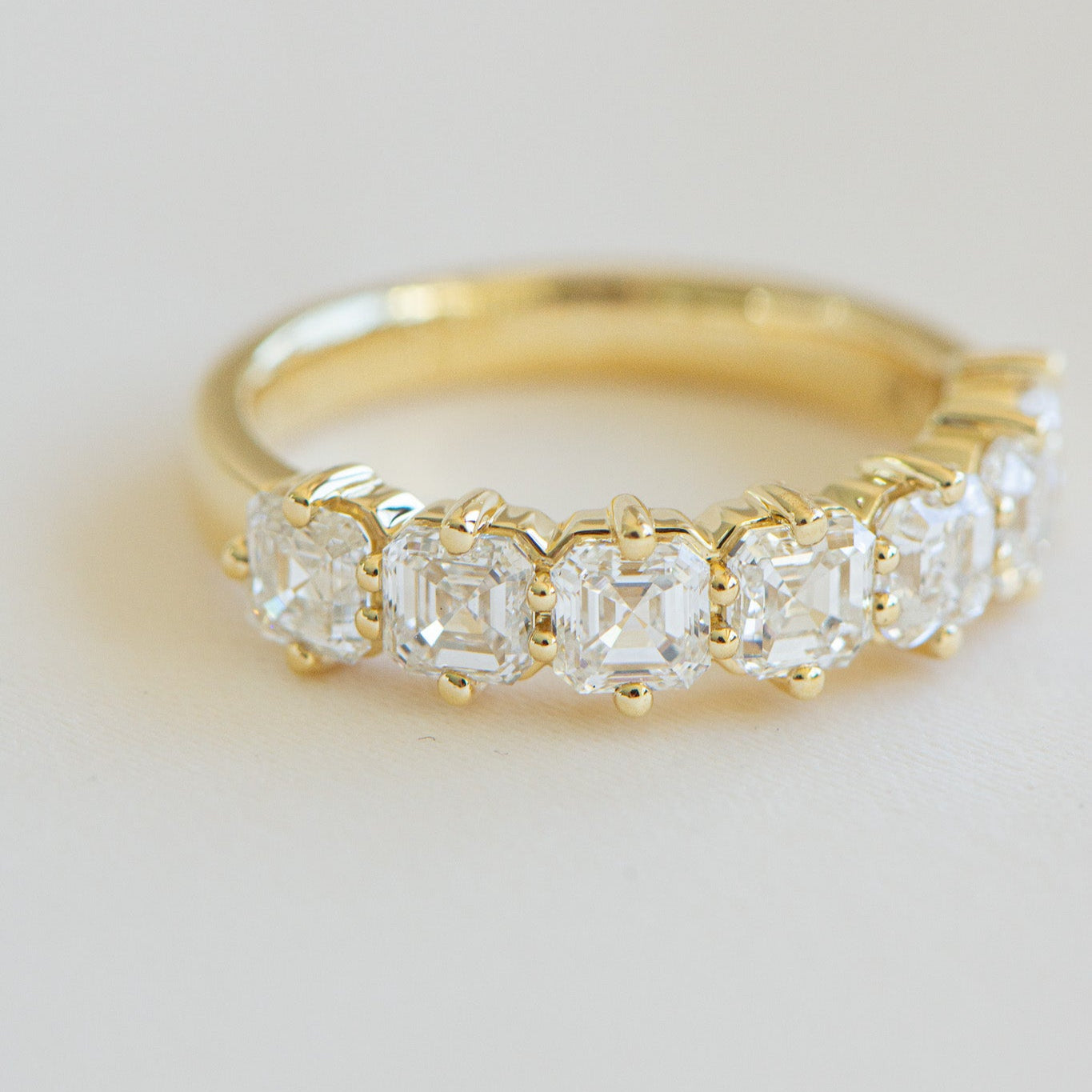 Ascher | Asscher Cut Diamond Ring