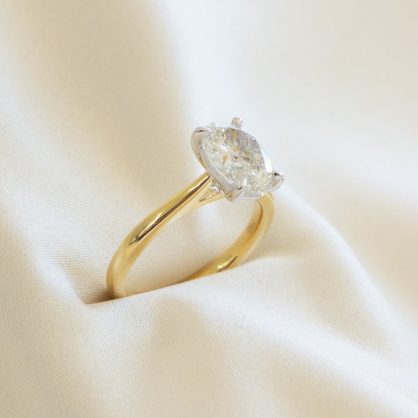 Helena | 2ct Oval Lab Diamond Engagement Ring