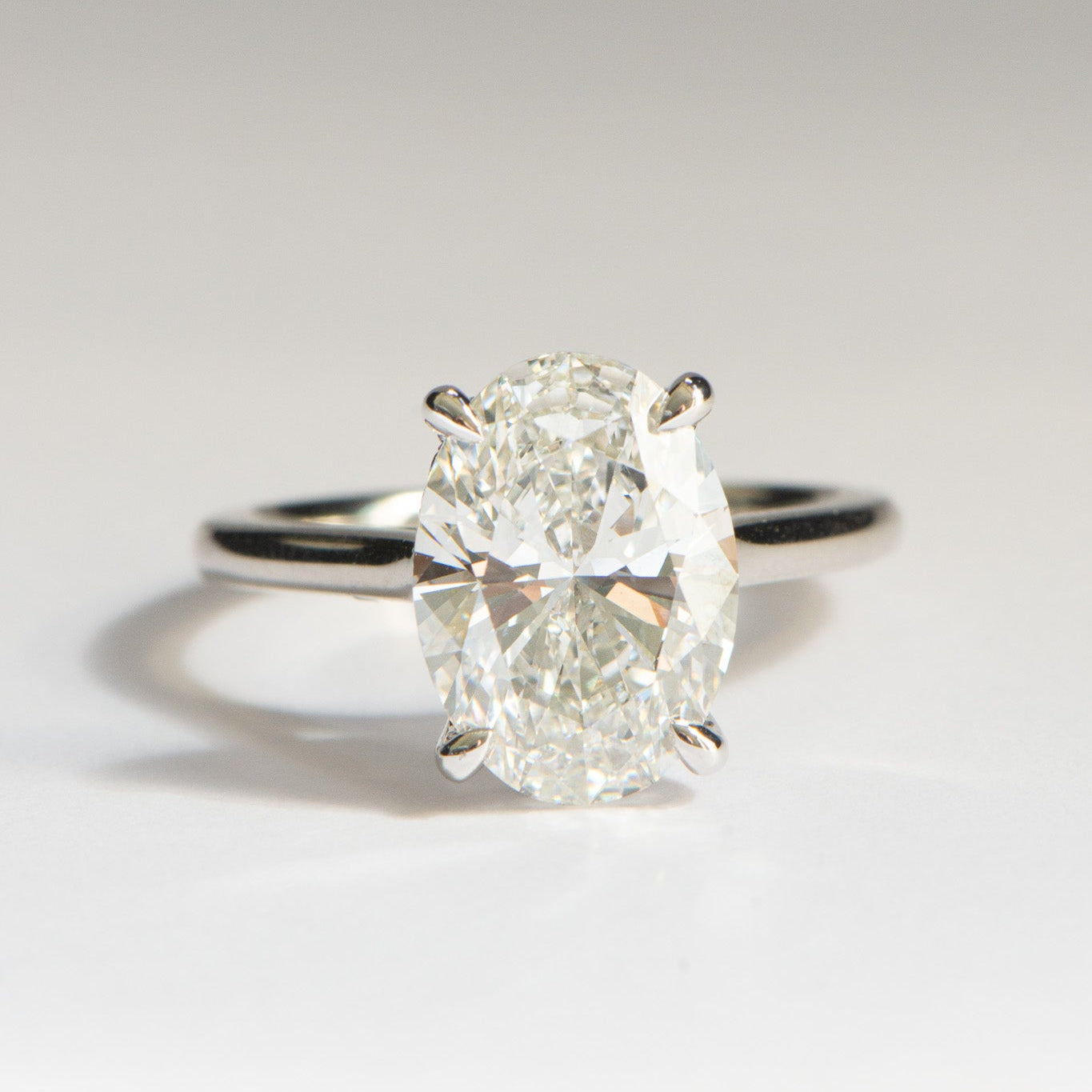 Helena | 4ct Oval Engagement Ring