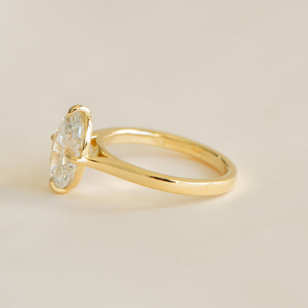 Compass Helena | 2.8ct Oval Lab Diamond Engagement Ring