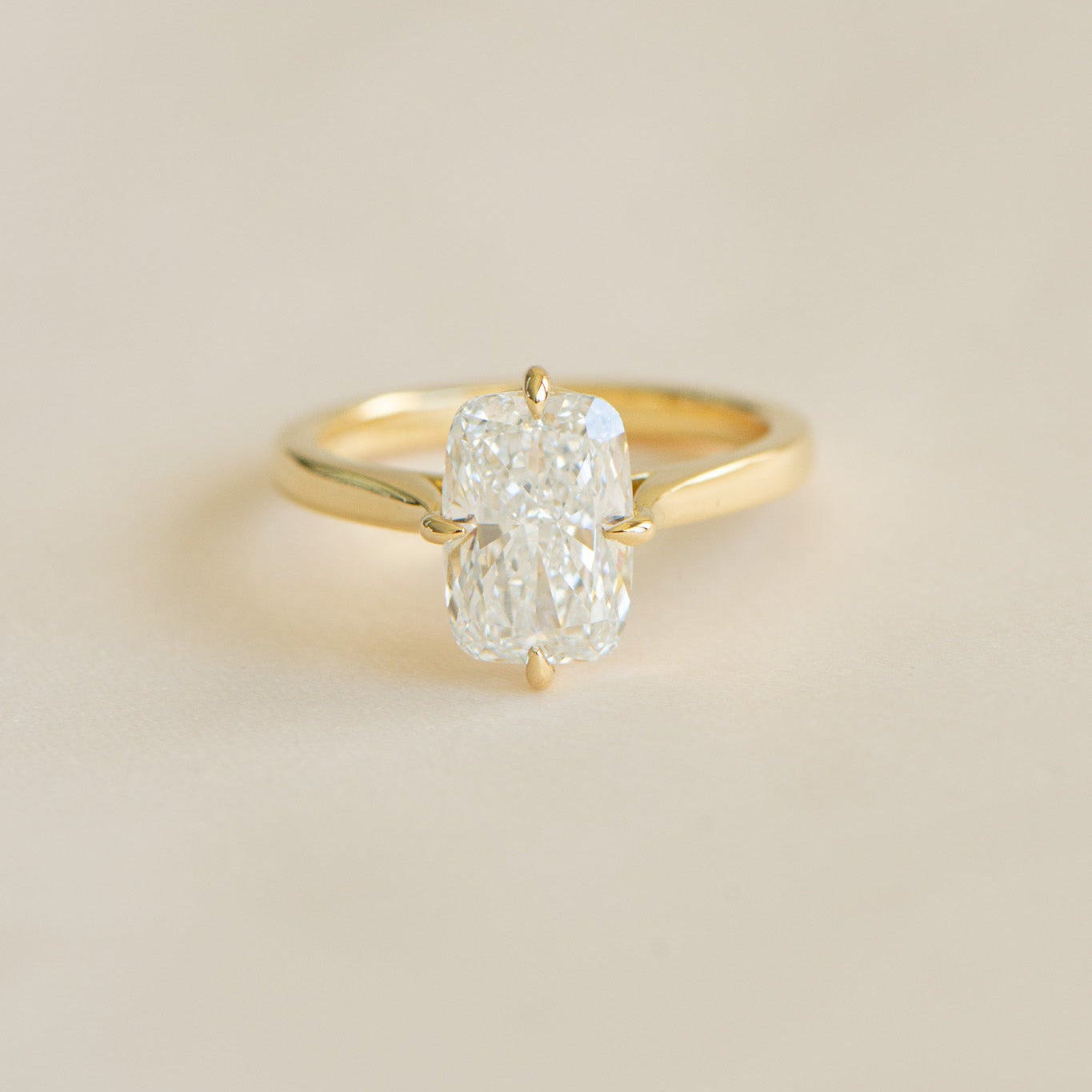 Compass Elora | 2.71ct Elongated Cushion Engagement Ring