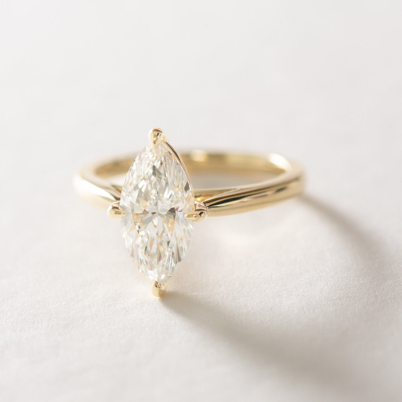 Freya | 2.01ct Marquise Diamond Engagement Ring