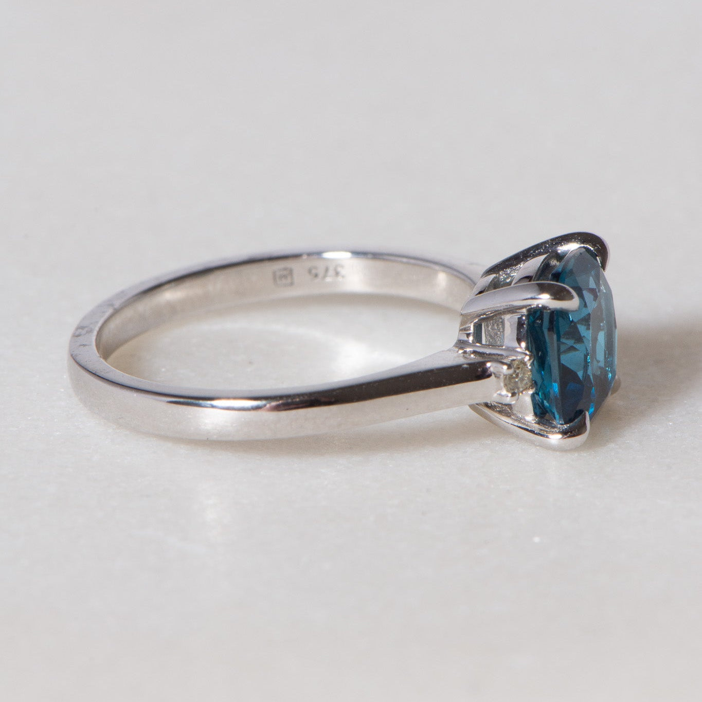 London Blue Topaz Ring