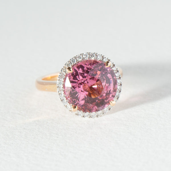 Pink Spinel Ring