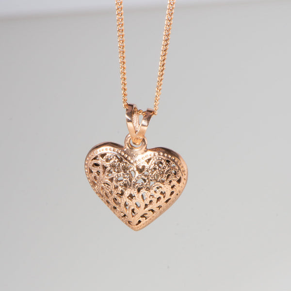 Filigree Heart Pendant