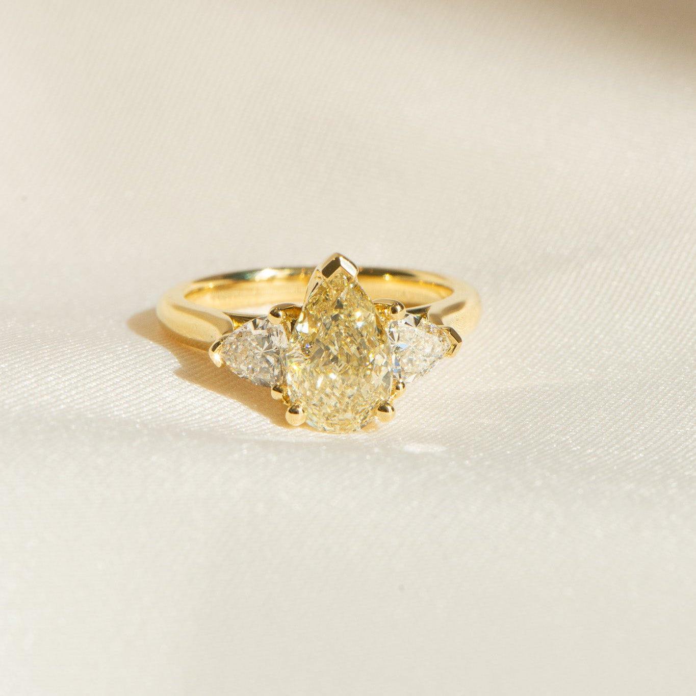 Valentina | Yellow Diamond Engagement Ring