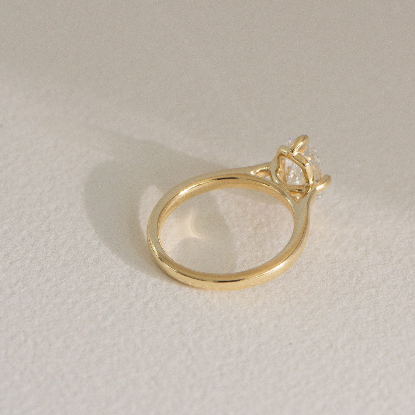 Compass Elora 2.04ct elongated cushion lab grown diamond ring, IGI certified, Matthews Jewellers