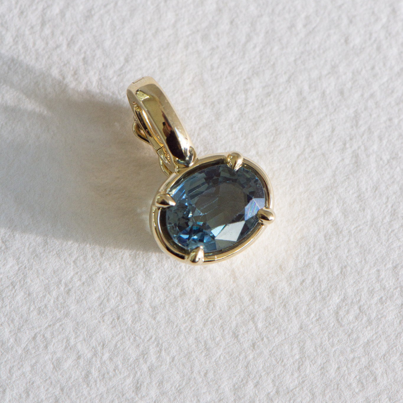 Allure East West Oval Ceylon Sapphire Enhancer | One of a Kind