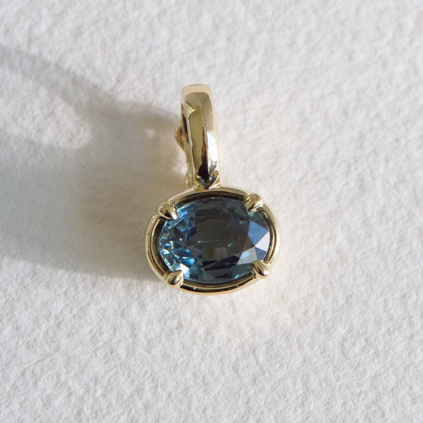 Allure East West Oval Ceylon Sapphire Enhancer | One of a Kind