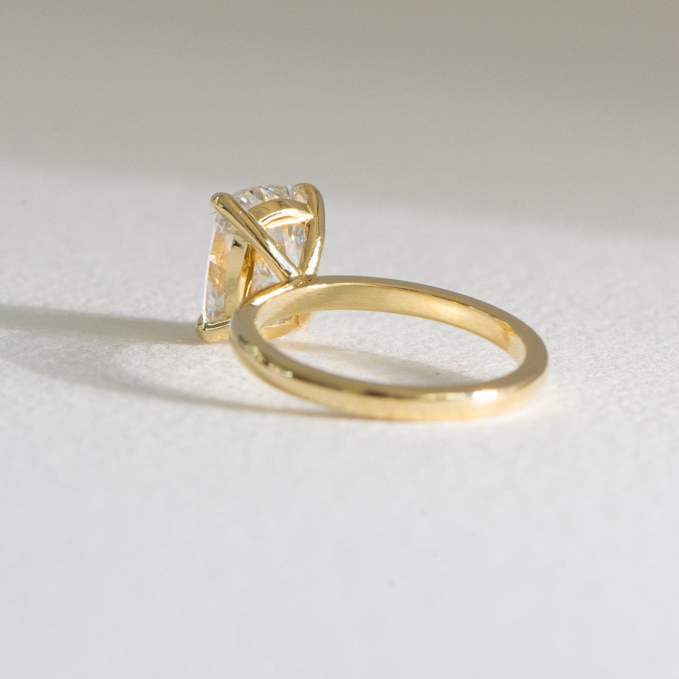 Elongated cushion lab grown diamond engagement ring, Elora 3.10ct, IGI certified, Matthews Jewellers Newcastle