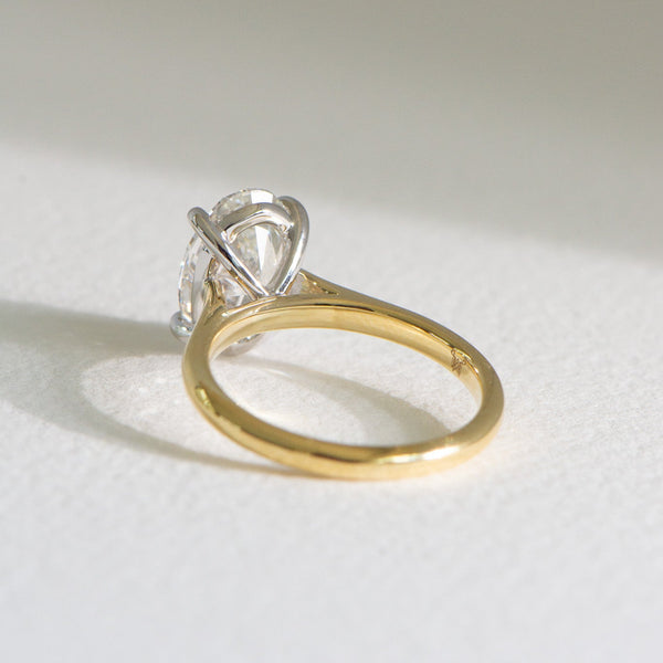 Helena | 3ct Oval Diamond Engagement Ring