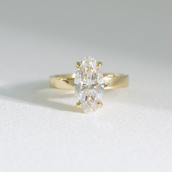 Celeste | 2.5ct Moval Diamond Engagement Ring