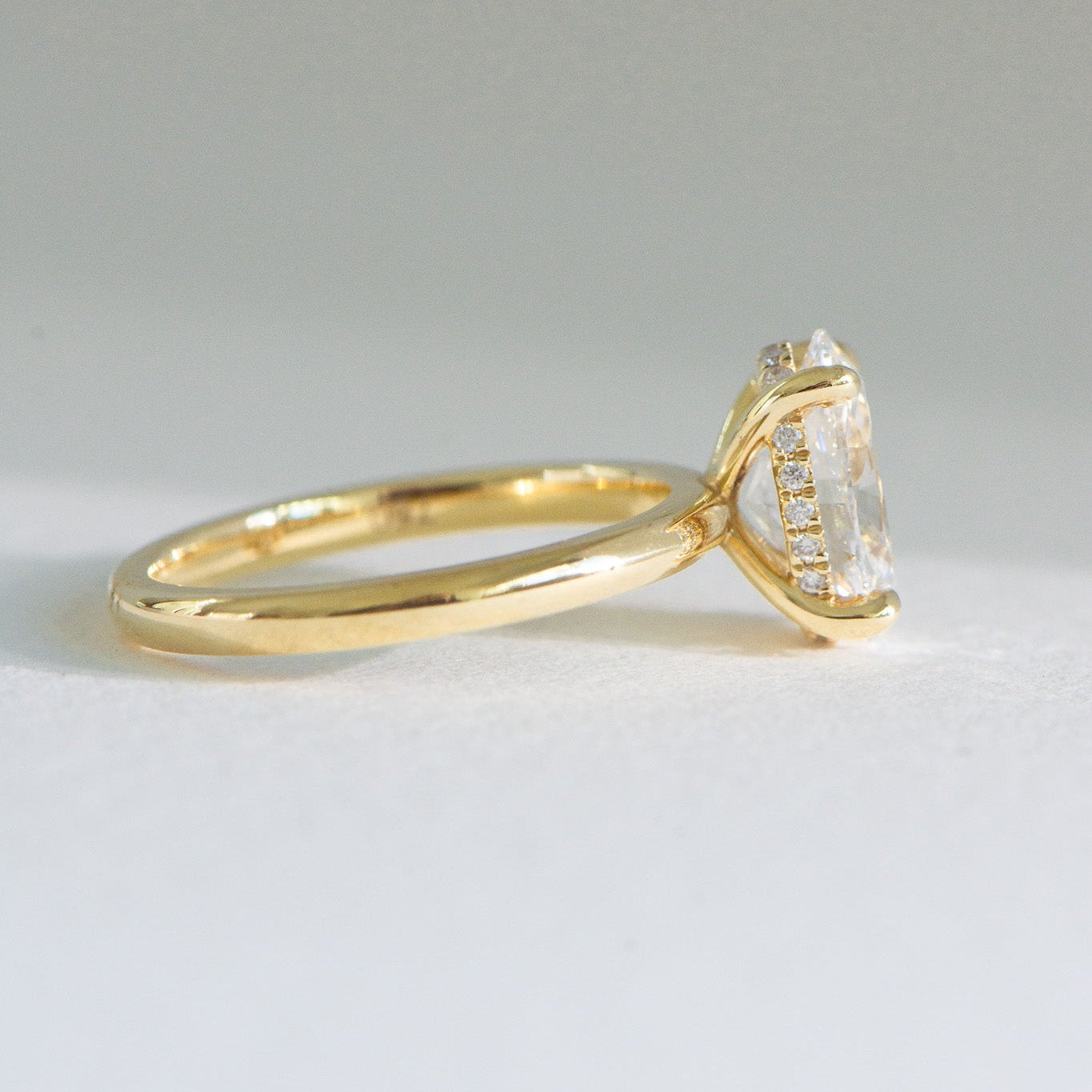 Helena | 2ct Oval Lab Diamond Engagement Ring