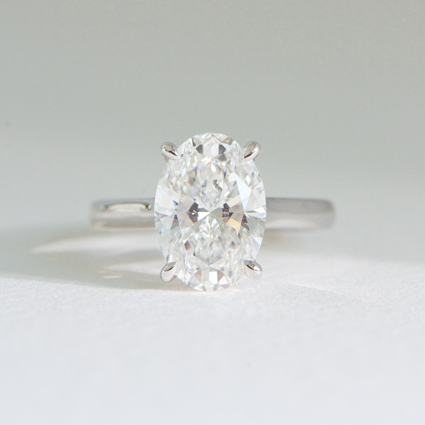 Helena | 4ct Oval Engagement Ring