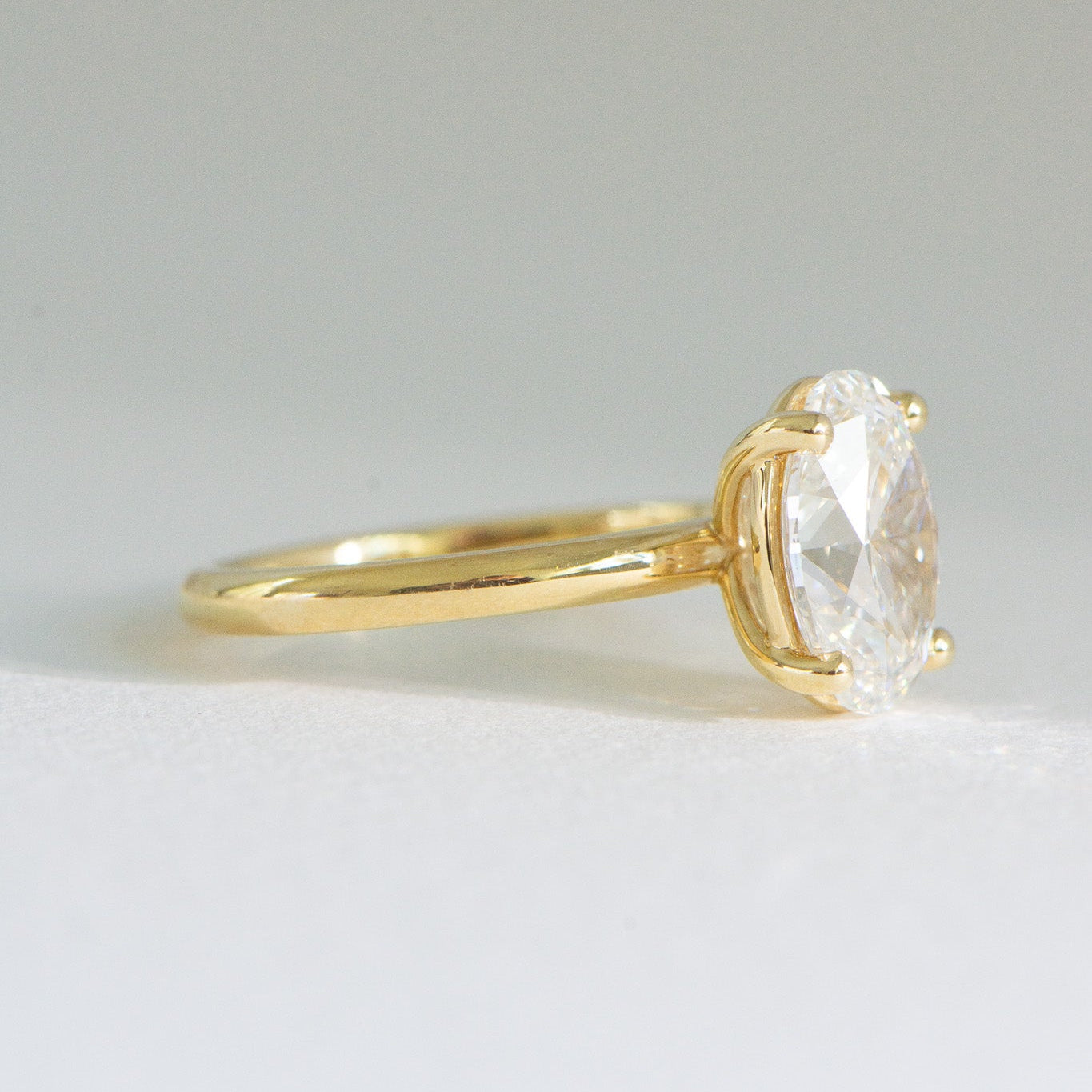 Helena | 3ct Oval Engagement Ring