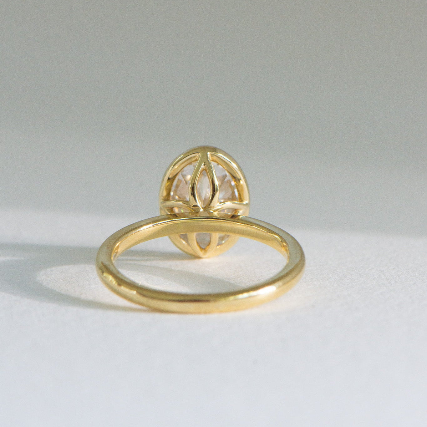 Bezel lab grown diamond engagement ring, Bezel Helena 2.50ct, IGI certified, Matthews Jewellers Newcastle