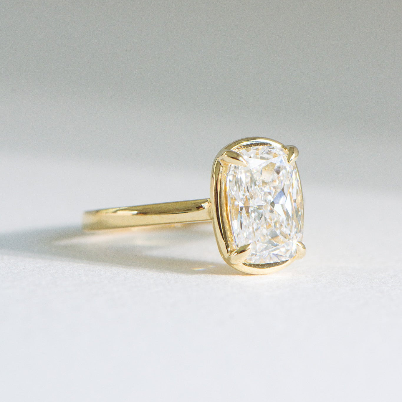 Matthews Jewellers Florence 2.53ct lab grown diamond Georgian ring, handcrafted since 1957