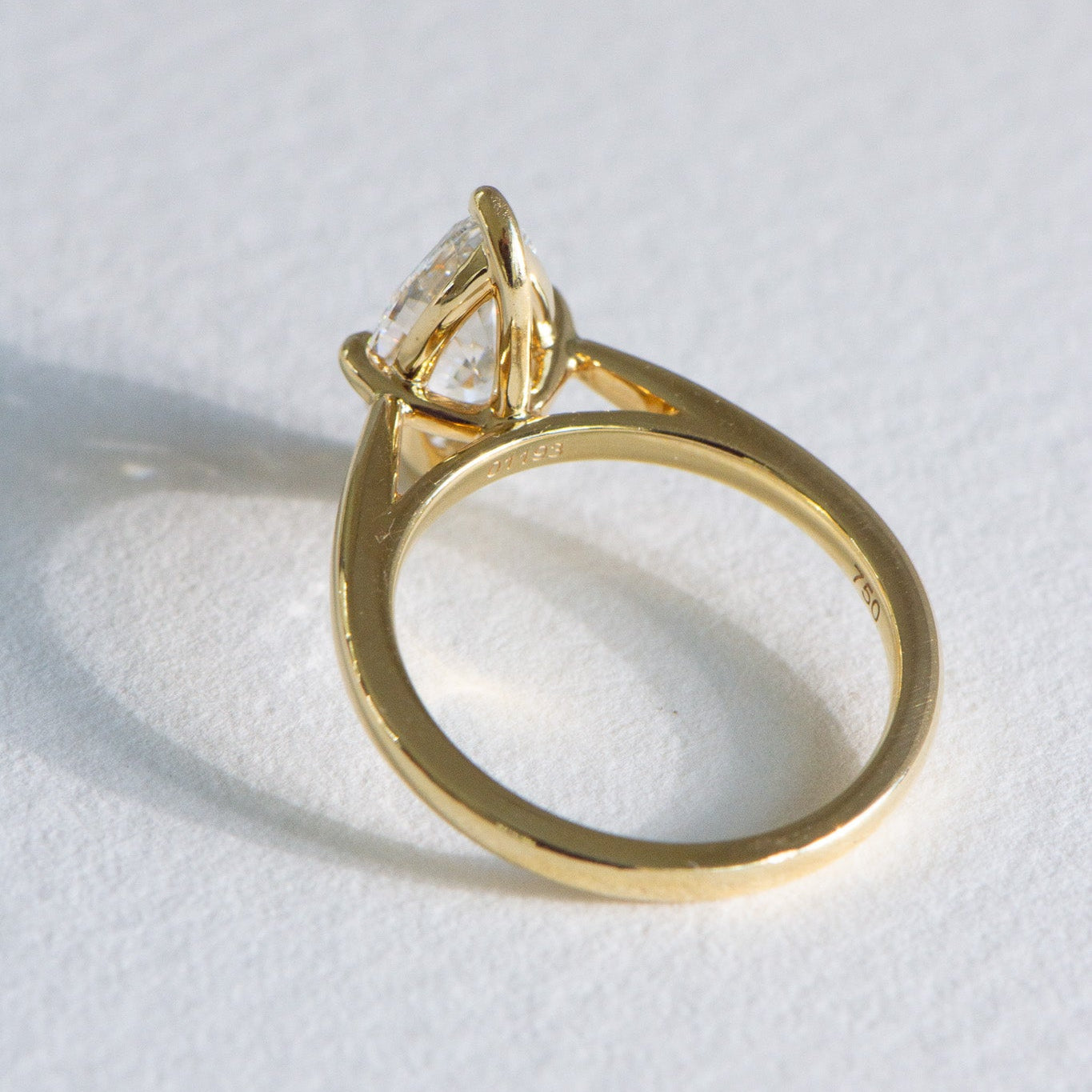 Freya 2.01ct marquise lab grown diamond ring, IGI certified, Matthews Jewellers