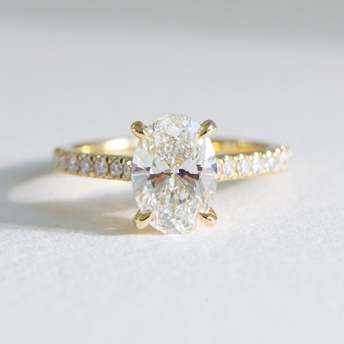 Helena | 2ct Oval Lab Diamond Engagement Ring