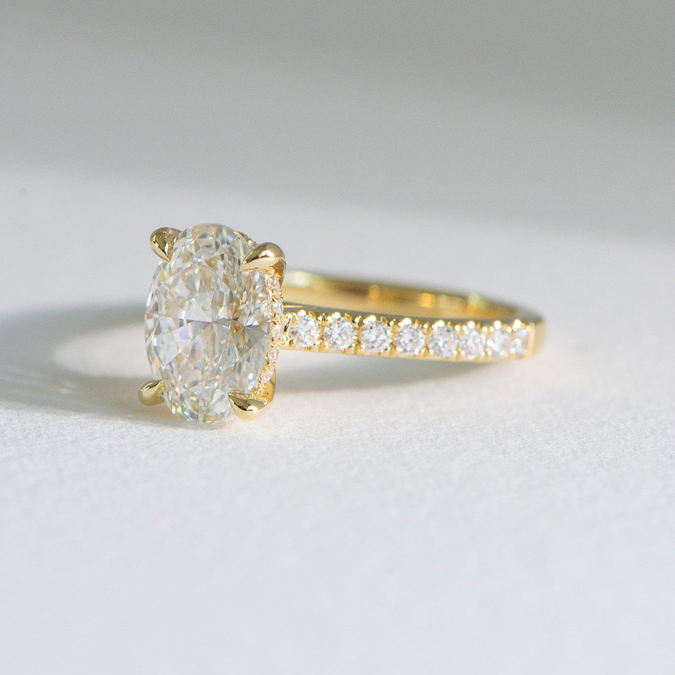 Helena | 2ct Oval Lab Diamond Engagement Ring