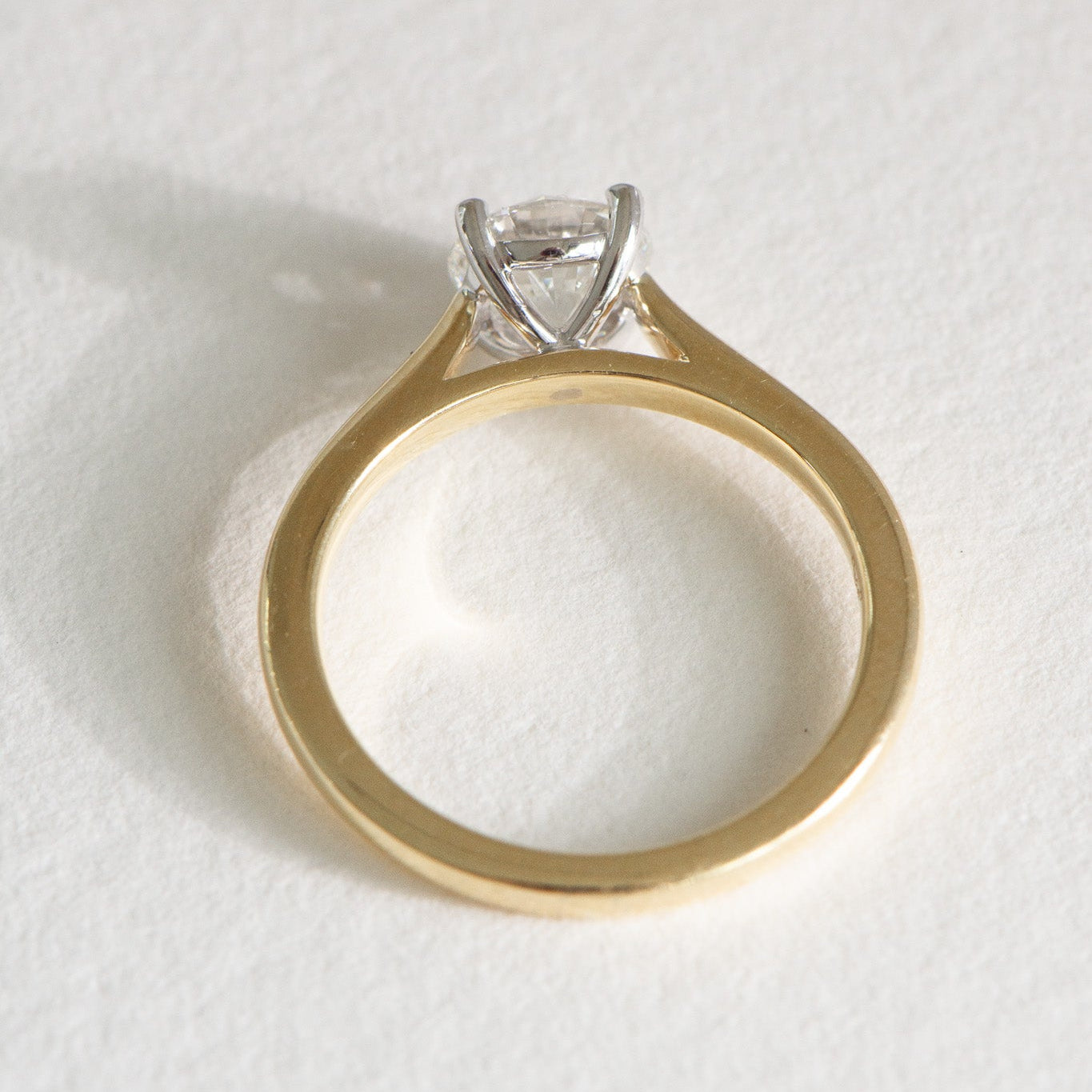Heritage Vera 1.07ct round brilliant natural diamond ring, GIA certified, Matthews Jewellers Newcastle